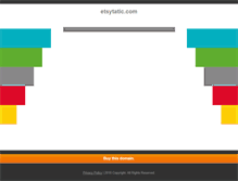 Tablet Screenshot of etsytatic.com